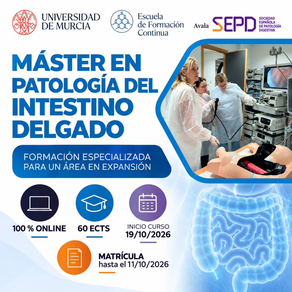 Máster en patologia del intestino delgado